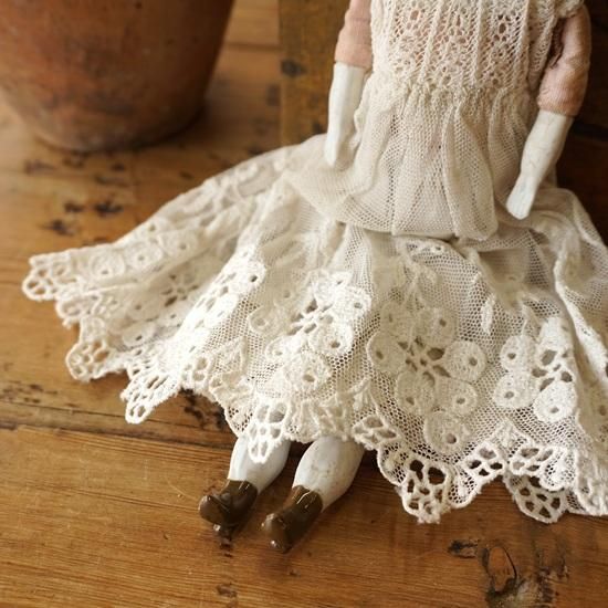 ドイツ アンティーク チャイナヘッドドール 22cm ビスクドール