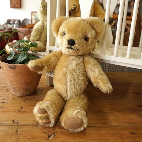 イギリス ヴィンテージ ぬいぐるみ テディベア メリーソート社