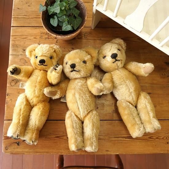 イギリス ヴィンテージ ぬいぐるみ テディベア メリーソート社