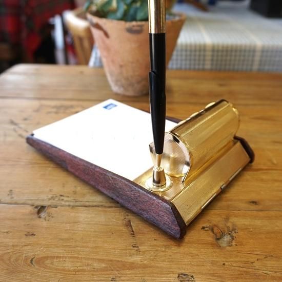 【希少】ヴィンテージ 万年 卓上 デスク カレンダー イギリス製 ダイヤル式 オンライン ショップキッチン・日用品・その他 - 【希少