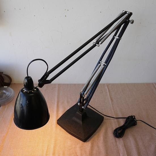 イギリス アングルポイズ 1209 ブラック 30年代 超希少