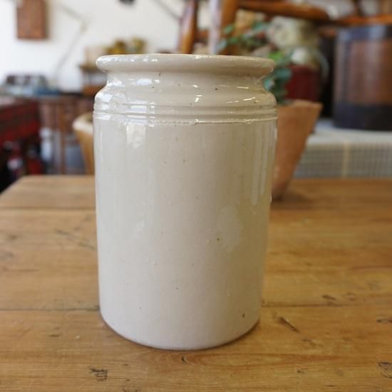 イギリス アンティーク ストーンウェアポット ジャムポット ジャム