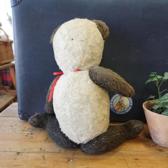 イギリス ヴィンテージ ぬいぐるみ テディベア 古い大きなパンダ