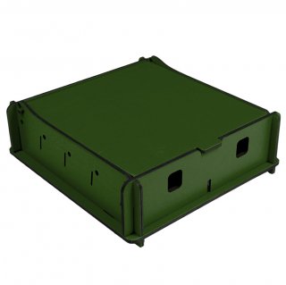 組み立て式◆e-Raptor（イーラプター） 木製 ユニバーサルボックス Sサイズ／グリーン