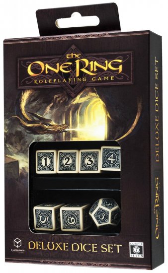 一つの指輪 6D6+D12 デラックスダイスセット The One Ring RPG