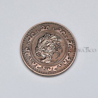 クトゥルフ メタルコイン【1枚 シルバー】ファンタジーコイン レガシーゲーム用コイン