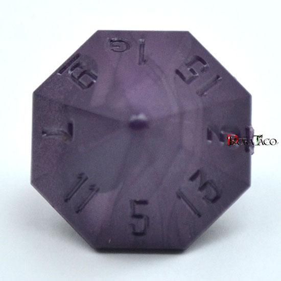 16面ダイス パープルカラー - クトゥルフ神話TRPGサイコロのドラタコ
