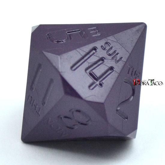 14面ダイス パープルカラー - クトゥルフ神話TRPGサイコロのドラタコ