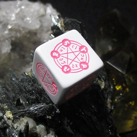 魔法陣ダイス【付与魔法】蓄光6面サイコロ - クトゥルフ神話TRPG