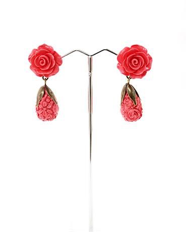 ★ フラメンコ　ファルダ、ピアス3点 ☆ フラメンコ ファルダ、ピアス3点 ☆ フラメンコファルダ