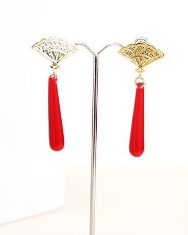 ★ フラメンコ　ファルダ、ピアス3点 ☆ フラメンコ ファルダ、ピアス3点 イヤリング・ピアス