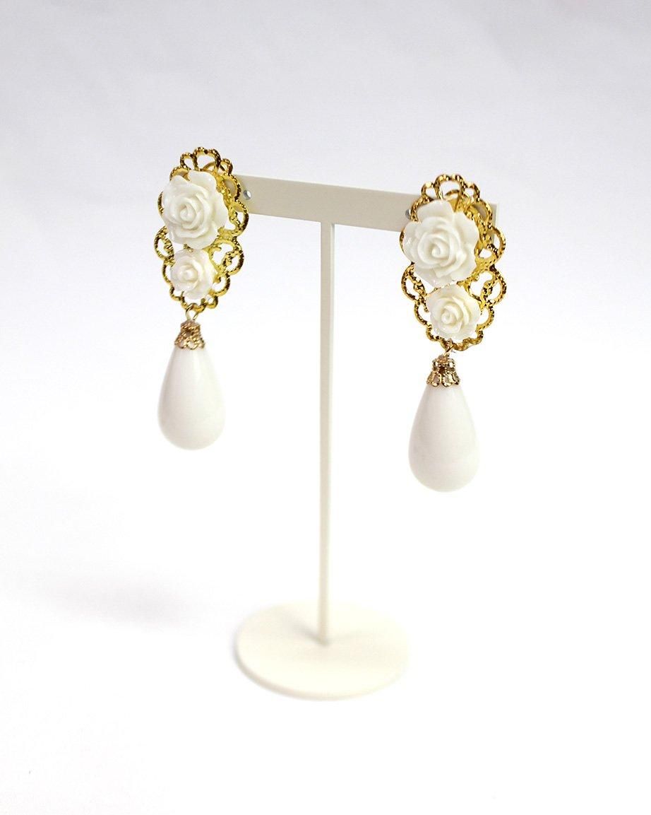 ★ フラメンコ　ファルダ、ピアス3点 ☆ フラメンコ ファルダ、ピアス3点 新色追加】〈全3色〉hpp119ピアス