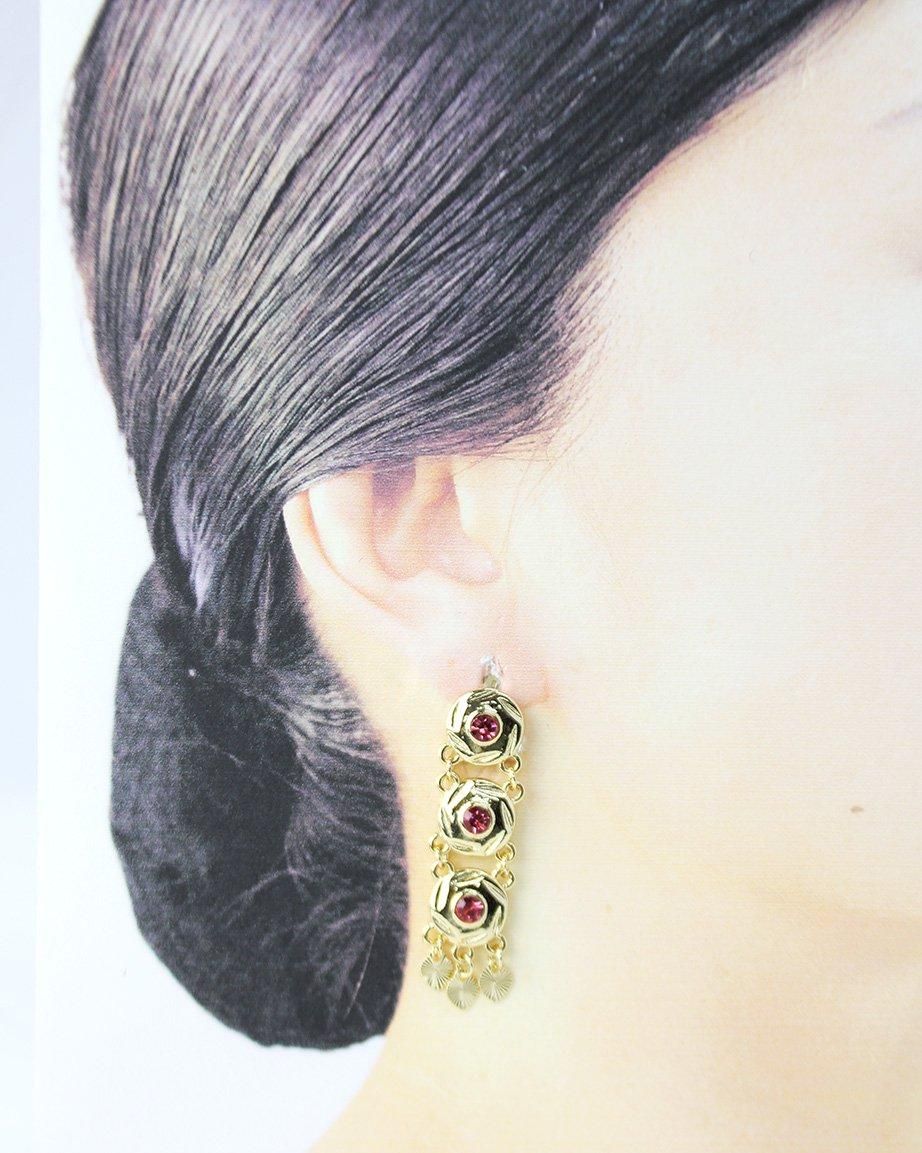 ☆ フラメンコ ファルダ、ピアス3点 ☆フラメンコ ファルダ、 ピアス3