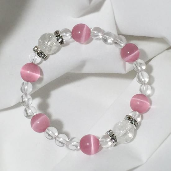 ハート型ピンクトルマリン♡ムーンストーンブレスレット Amazon.co.jp: 【Malline 】愛に満ちた美しい天然石ブレスレット