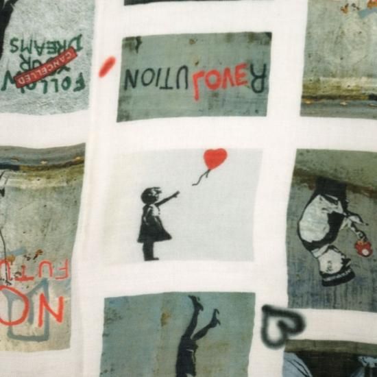 Z ファリエロサルティ FALIEROSARTI バンクシー アート ストール Z ファリエロサルティ FALIEROSARTI バンクシー アート ストール