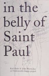 롦ϥ, 󡦥å Karl Hyde, John Warwicker / in the belly of Saint Paul