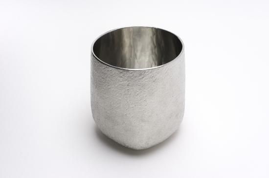 錫の栞　石目の豆皿　清課堂 錫 石目タンブラー 三角・四角 - 清課堂オンラインストア