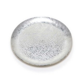 錫 石目丸皿（小 90mm）