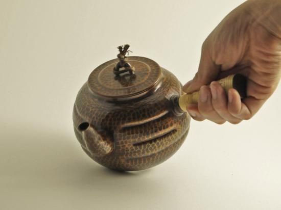 完売】黄銅 宣徳横手急須 - 清課堂オンラインストア