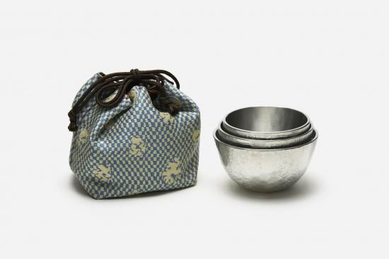 錫 石目三重盃 袋付 - 清課堂オンラインストア