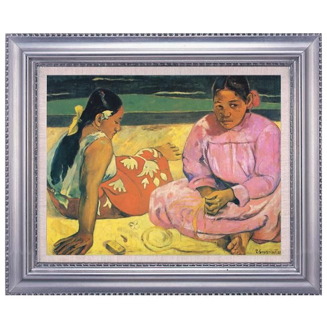 ポール・ゴーギャン paul gauguin 絵画 タヒチの女性 模写 油絵 肉筆