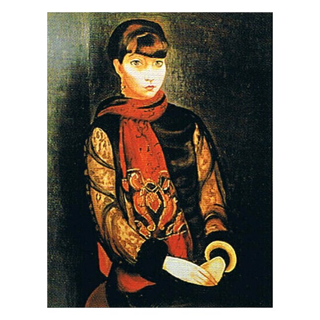 モイズ・キスリング「リタ・ヴァン・リアの肖像」 ３号～100号 
