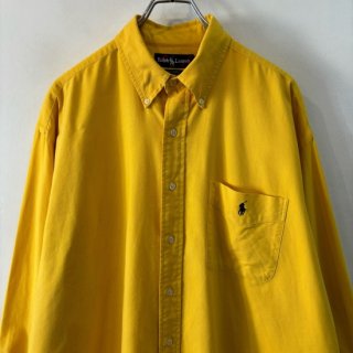 <img class='new_mark_img1' src='https://img.shop-pro.jp/img/new/icons1.gif' style='border:none;display:inline;margin:0px;padding:0px;width:auto;' />1990s  Ralph Lauren / Big Shirts  BD l/s shirts . size large .
