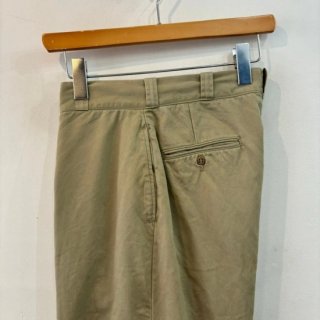<img class='new_mark_img1' src='https://img.shop-pro.jp/img/new/icons1.gif' style='border:none;display:inline;margin:0px;padding:0px;width:auto;' />1960s  us military  all cotton chino trouser . size 30 x 29.5 .