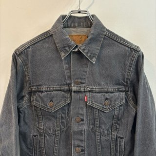 <img class='new_mark_img1' src='https://img.shop-pro.jp/img/new/icons1.gif' style='border:none;display:inline;margin:0px;padding:0px;width:auto;' />1980s  Levi's 70506 original black denim jacket . made in usa . size 34 R .ɡ