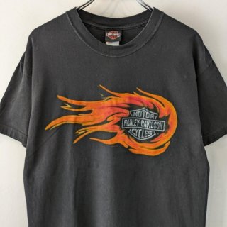 <img class='new_mark_img1' src='https://img.shop-pro.jp/img/new/icons1.gif' style='border:none;display:inline;margin:0px;padding:0px;width:auto;' />2001y  Harley Davidson  printed t-shirts . made in usa . size large .