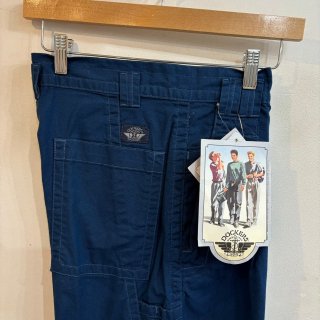 <img class='new_mark_img1' src='https://img.shop-pro.jp/img/new/icons1.gif' style='border:none;display:inline;margin:0px;padding:0px;width:auto;' />dead stock 1980s  Dockers / Levi's  navy cotton tapered slacks . size 30 x 30 . 