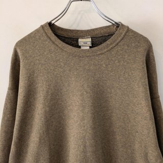 <img class='new_mark_img1' src='https://img.shop-pro.jp/img/new/icons1.gif' style='border:none;display:inline;margin:0px;padding:0px;width:auto;' />ڡ Lee  brown mix plain sweatshirts . size xlarge .