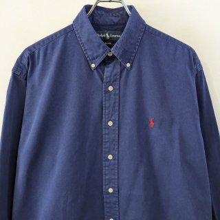 <img class='new_mark_img1' src='https://img.shop-pro.jp/img/new/icons1.gif' style='border:none;display:inline;margin:0px;padding:0px;width:auto;' />ڡ Ralph Lauren / BLAKE  all cotton BD l/s shirts . size m .