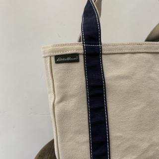 <img class='new_mark_img1' src='https://img.shop-pro.jp/img/new/icons1.gif' style='border:none;display:inline;margin:0px;padding:0px;width:auto;' />ڡ Eddie Bauer  duck canvas tote bag .