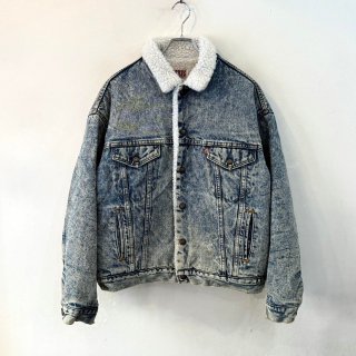 <img class='new_mark_img1' src='https://img.shop-pro.jp/img/new/icons1.gif' style='border:none;display:inline;margin:0px;padding:0px;width:auto;' />1989s  Levis  denim boa jacket . made in usa . size large . 