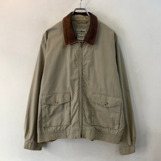 <img class='new_mark_img1' src='https://img.shop-pro.jp/img/new/icons1.gif' style='border:none;display:inline;margin:0px;padding:0px;width:auto;' />1980s  L.L.Bean  cotton summer flight style jacket . size large .
