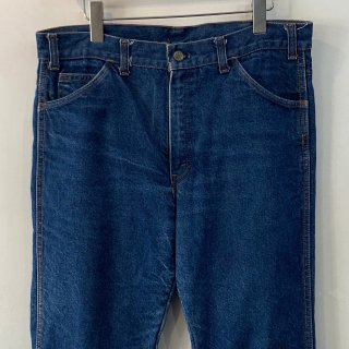 <img class='new_mark_img1' src='https://img.shop-pro.jp/img/new/icons1.gif' style='border:none;display:inline;margin:0px;padding:0px;width:auto;' />1980s  indigo denim pants  made in usa . size 36 x 30 .