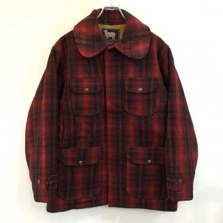 <img class='new_mark_img1' src='https://img.shop-pro.jp/img/new/icons1.gif' style='border:none;display:inline;margin:0px;padding:0px;width:auto;' />1960s  Woolrich  wool mackinaw jacket . size 42 .