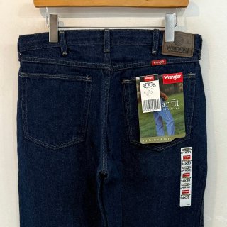 <img class='new_mark_img1' src='https://img.shop-pro.jp/img/new/icons1.gif' style='border:none;display:inline;margin:0px;padding:0px;width:auto;' />dead stock  Wrangler  indigo denim pants . made in usa . size 34 x 30 .