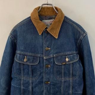 <img class='new_mark_img1' src='https://img.shop-pro.jp/img/new/icons1.gif' style='border:none;display:inline;margin:0px;padding:0px;width:auto;' />1970s  Lee / Storm Rider  denim jacket . made in usa . size 38 .