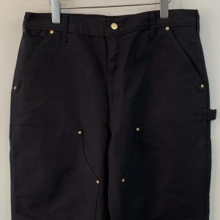 <img class='new_mark_img1' src='https://img.shop-pro.jp/img/new/icons1.gif' style='border:none;display:inline;margin:0px;padding:0px;width:auto;' />new  Carhartt  black duck cloth double knee painter pants . made in usa . size 36 x 32 .