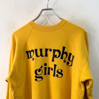 <img class='new_mark_img1' src='https://img.shop-pro.jp/img/new/icons1.gif' style='border:none;display:inline;margin:0px;padding:0px;width:auto;' />1960s  murphy girls back printed sweatshirts . size xlarge .