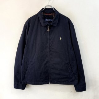 <img class='new_mark_img1' src='https://img.shop-pro.jp/img/new/icons1.gif' style='border:none;display:inline;margin:0px;padding:0px;width:auto;' />ڡ Polo Ralph Lauren  cotton zip up blouson . size xlarge .