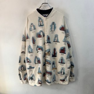 <img class='new_mark_img1' src='https://img.shop-pro.jp/img/new/icons1.gif' style='border:none;display:inline;margin:0px;padding:0px;width:auto;' />1990s  Art Unlimited  cotton sweat cardigan . made in usa . size xxxlarge .