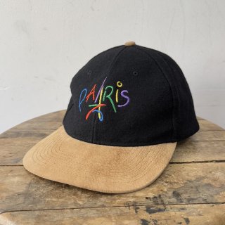 <img class='new_mark_img1' src='https://img.shop-pro.jp/img/new/icons1.gif' style='border:none;display:inline;margin:0px;padding:0px;width:auto;' />ڡ PARIS  wool 2 tone 6 panel cap . size free 
