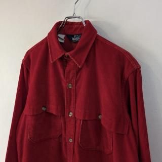 <img class='new_mark_img1' src='https://img.shop-pro.jp/img/new/icons1.gif' style='border:none;display:inline;margin:0px;padding:0px;width:auto;' />ڡ Woolrich  cotton corduroy shirt . made in usa . size large .