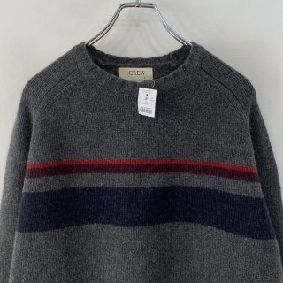 <img class='new_mark_img1' src='https://img.shop-pro.jp/img/new/icons1.gif' style='border:none;display:inline;margin:0px;padding:0px;width:auto;' />dead stock  J.CREW  wool knit sweater . size m .