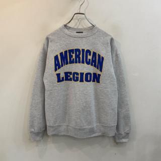 <img class='new_mark_img1' src='https://img.shop-pro.jp/img/new/icons1.gif' style='border:none;display:inline;margin:0px;padding:0px;width:auto;' />1980s  AMERICAN LEGION  printed sweatshirts . made in usa . size m .