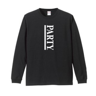 PARTY LINE L/S T-SHIRT/black
