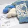 ハンドウォーマー羊柄 - Knitted Hand Warmer DIY Kit